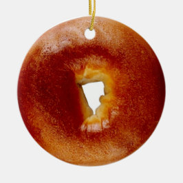 Bagel Keramik Ornament
