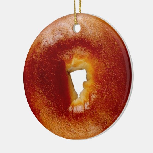 Bagel Keramik Ornament (Links)