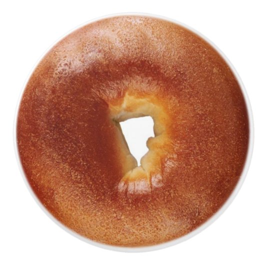 Bagel Keramikknauf (Vorderseite)