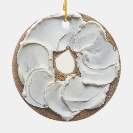 Bagel Keramikornament (Hinten)