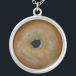 Bagel-Kette Versilberte Kette<br><div class="desc">Ein Bagel zum Anziehen.</div>