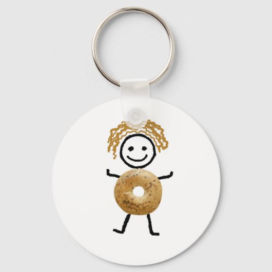 Bagel Kid Schlüsselanhänger (Vorderseite)