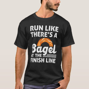 Bagel Liebe läuft wie ein Bagel am Ende T-Shirt