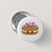 Bagel Lover Bagel Buddies Button (Vorne & Hinten)