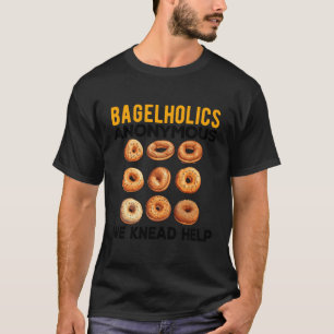 Bagel Lover für Männer Frühstück Frauen Jüdische K T-Shirt
