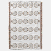 Bagel mit Cremekäse Decke (Vorderseite Vertikal)