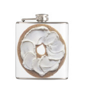 Bagel mit Frischkäse Flachmann (Vorderseite)