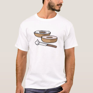 Bagel mit Frischkäse T-Shirt