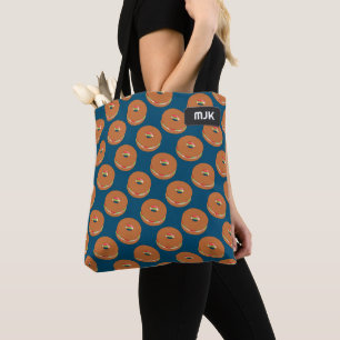 Bagel mit Füllung - Deli Foods mit eigenen Initial Tasche