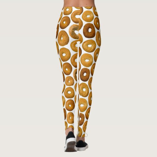 Bagel-Muster-Leggings Leggings (Rückseite)