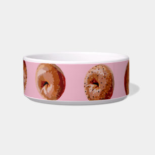 Bagel-Muster-Schale Napf