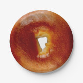 Bagel pappteller (Vorderseite)