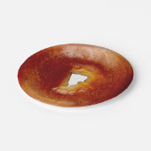 Bagel pappteller (Schrägansicht)