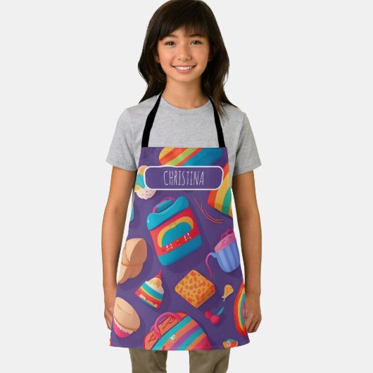 Bagel Personalisiertes Muster Schürze (Insitu)