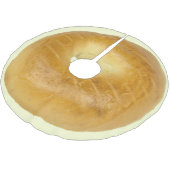 Bagel Polyester Weihnachtsbaumdecke (Schrägansicht)