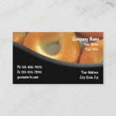 Bagel Shop Visitenkarten Visitenkarte (Vorderseite)