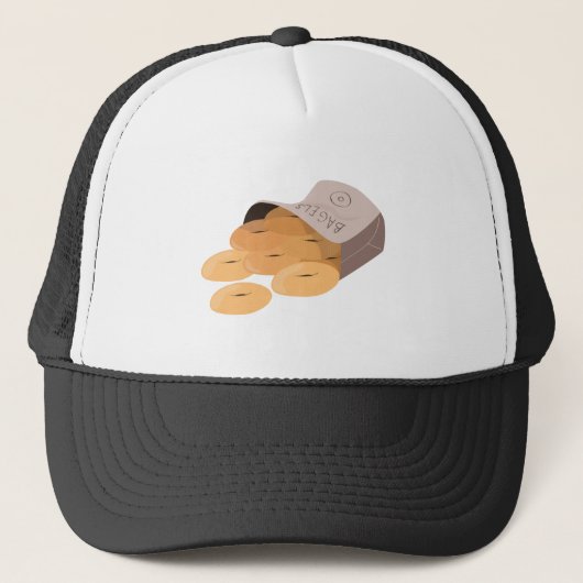 Bagel-Tasche Truckerkappe (Vorderseite)