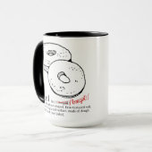 Bagel Tasse (Vorderseite Links)