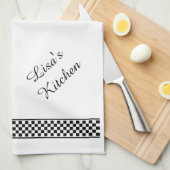 Bagel-u. Frischkäse - Shalom! Geschirrtuch (Viertel Falte)