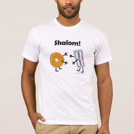 Bagel-u. Frischkäse - Shalom! T-Shirt