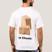Bagel und Käse T-Shirt (Rückseite)