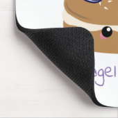 Bagel Unicorn Bagel Buddies Mousepad (Ecke)