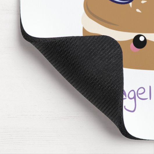 Bagel Unicorn Bagel Buddies Mousepad (Ecke)