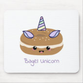 Bagel Unicorn Bagel Buddies Mousepad (Vorne)