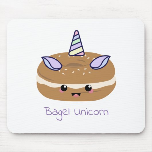 Bagel Unicorn Bagel Buddies Mousepad (Vorne)