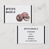 Bagel! Visitenkarte (Vorne/Hinten)