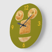 BAGEL Wanduhr (Winkel)