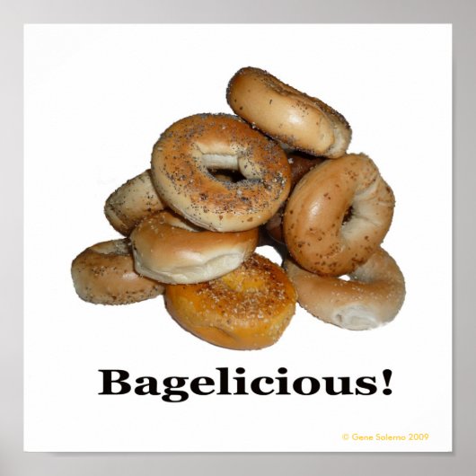Bagelicious! Poster (Vorne)