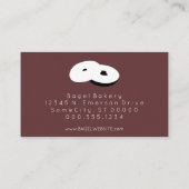 Bagelloyalitäts-Briefmarkenfarbe kundengerecht Treuekarte (Rückseite)