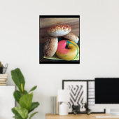 Bagels Foto Poster (Heimbüro)