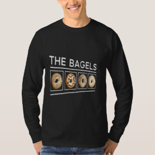 Bagels Funny Bagel Feinschmecker Lover Bäckerei F T-Shirt