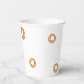 BAGELS | Kleine Bagels White Pappbecher (Rechts)