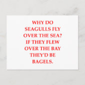 BAGELS POSTKARTE (Vorderseite)