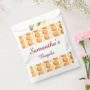Bagels und Creme Geschenktütchen