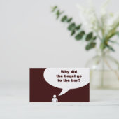 Bagelwitz Visitenkarte (Stehend Vorderseite)