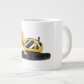 Bagger auf einer Baustelle Jumbo-Tasse (Vorderseite Rechts)