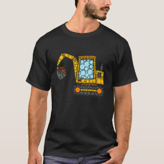 Bagger Bau Löffelbagger Happy Dot Day Shirts