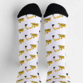 Bagger Bauwagen Socken (Oben)
