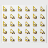 Bagger Geschenkpapier (Flach)