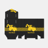 Bagger Geschenkschachtel (Ungefaltet)