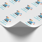 Bagger-Geschenkverpackungsblatt Geschenkpapier (Ecke)
