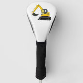 Bagger Golf Headcover (Vorderseite)
