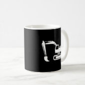 Bagger Kaffeetasse (VorderseiteRechts)