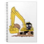 Bagger Notizblock (Vorderseite)