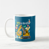 Bagger Ostereier-Suche für Jungen Kaffeetasse (Links)