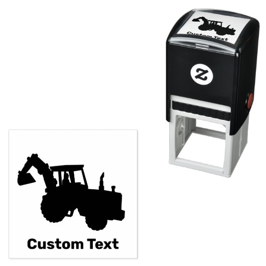 Bagger Permastempel (Beispiel)